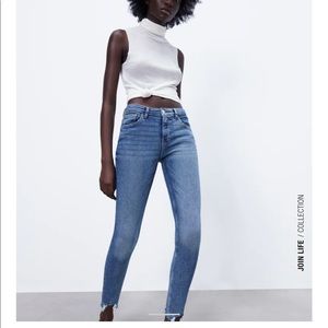 High Waisted Zara Jeans